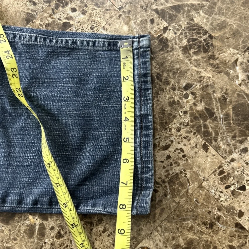 Wrangler Premium men's Jeans 44x30 Blue Relaxed Fit Actual Inseam 29‎